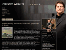 Tablet Screenshot of johanneswildner.com
